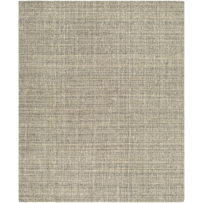 Toronto Hand Loomed Wool Area Rug in Gray, Rectangle 10' x 14'