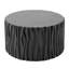 Table basse ronde noire MGO