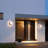 Silas Outdoor Wall Sconce in Black