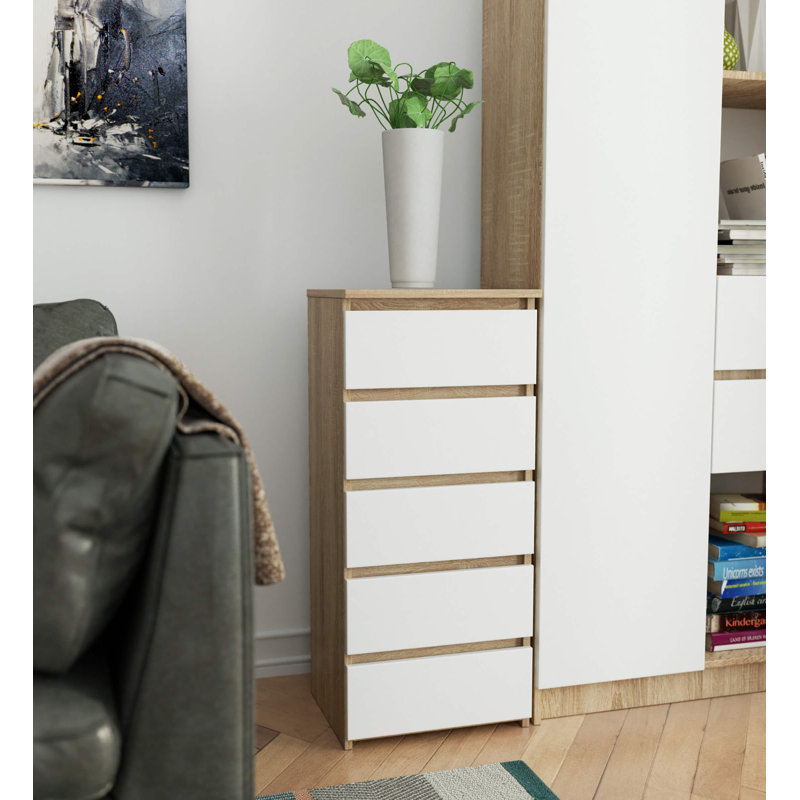 Sridivith Particle Board Rectangle Storage Unit Accent Chest