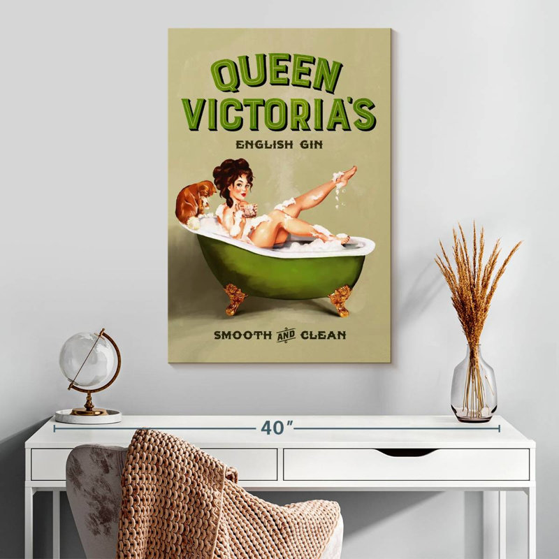 Tergel Queen Victoria Bath, 30" H x 20" W