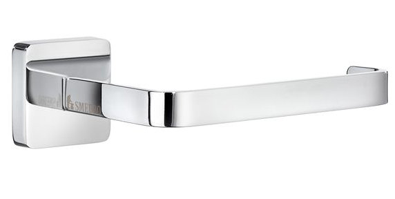 Porte-papier hygiénique mural - chrome poli