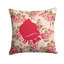  Coussin 14 "Floral Hermit Crab Shabby Elegance Pink Roses-1850150953