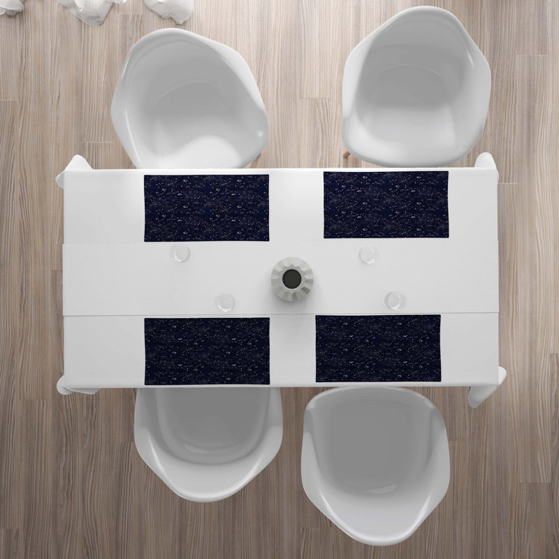 Polyester Abstract Rectangle Placemat