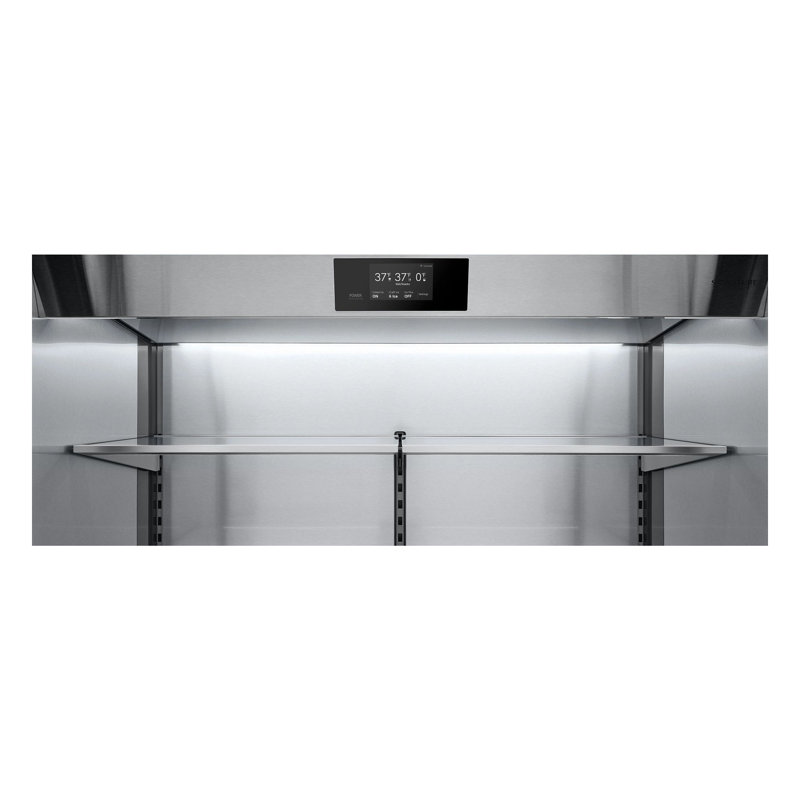 48" Built-in Transitional French Door Refrigerator