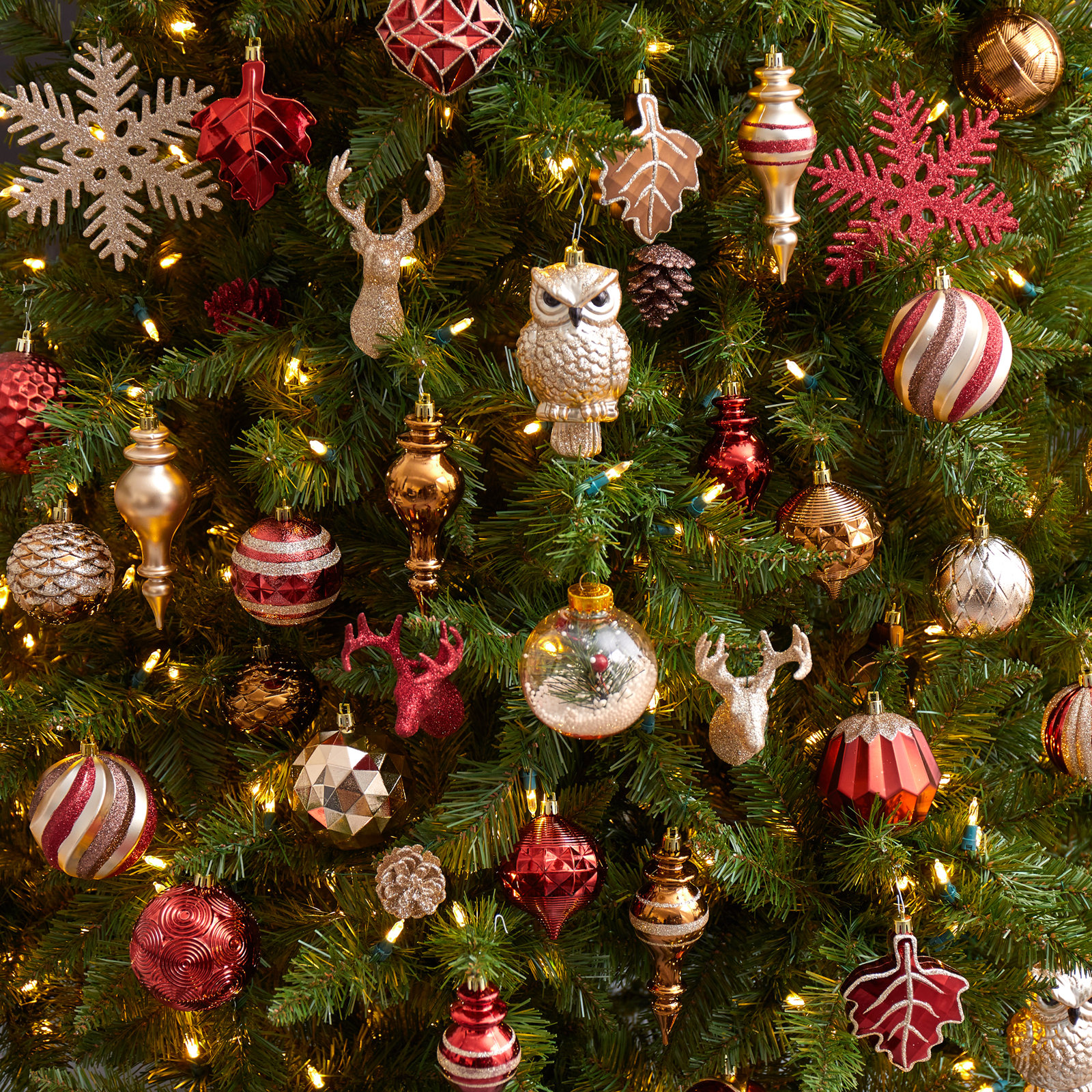 4'' Resin Shatterproof Holiday Shaped Ornament