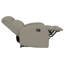 Causeuse inclinable beige / brun clair-945634056