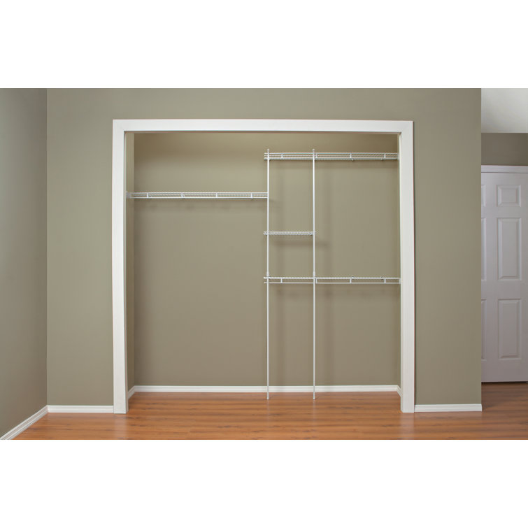 Closetmaid 3145400 8 Shelf Cubby Wire Frame Hanging Closet