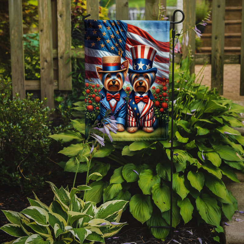 Drapeau All American Garden, Yorkshire Terrier