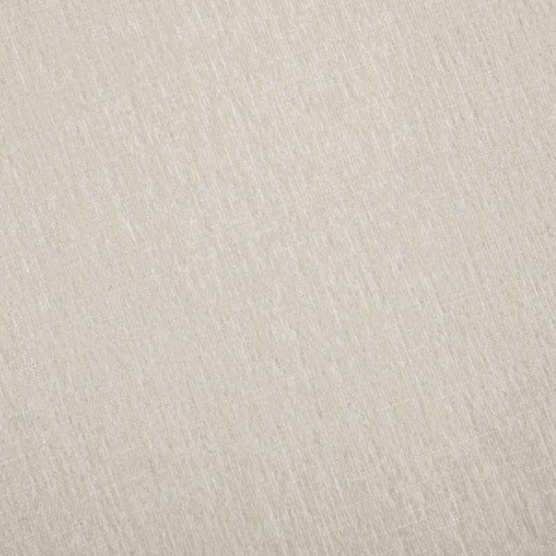 Banc rembourré en chenille avec 2 coussins, Beige