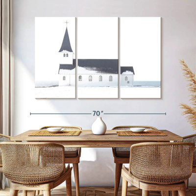 White Winter Church
