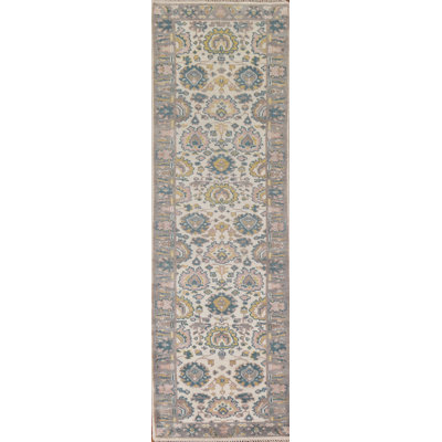 Tapis de couloir oriental Oushak