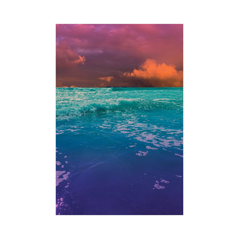 Electric Velvet by Nathan Head - Wrapped Canvas Painting, 20.32 cm H x 30.48 cm W