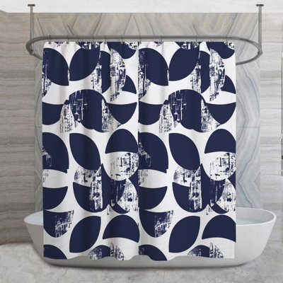 Jazabel Geometric Shower Curtain