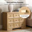 Table de chevet 3 tiroirs Royalwood Modern-2039783523