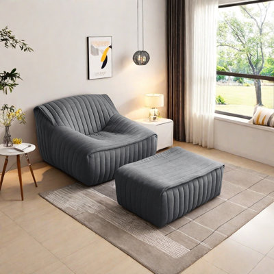 Breathable Durable Chair with Solid Wood Frame