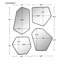 Miroirs noirs Cerell, ensemble / 4