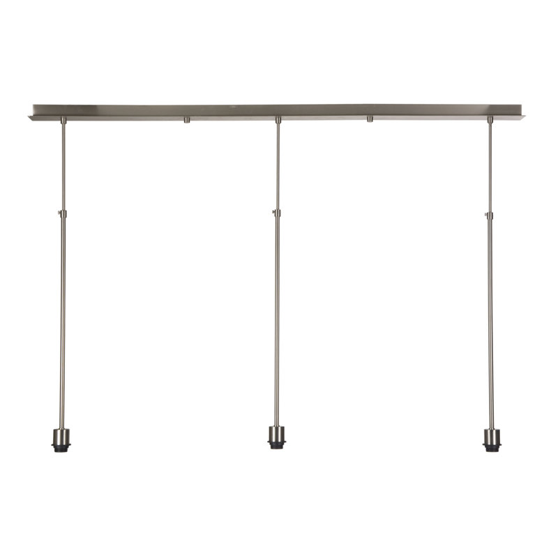 Renteria 3 - Light Kitchen Island Pendant, Satined nickel