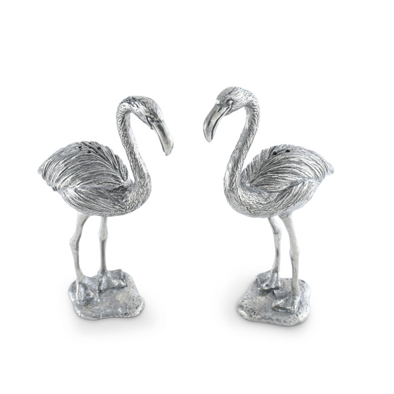 Ensemble de salière et poivrière Sea and Shore Pewter