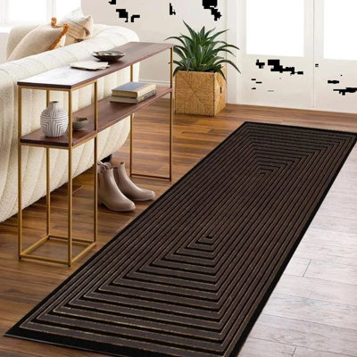 Geometric Berber Area Rug