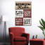 Toilette Commandements, impression sur toile-92279733
