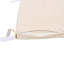 Repas d'extérieur pour 2 chaises, dossier en bois avec corde, coussin hydrofuge, structure blanche, limite de poids de 400 lb, coussin amovible pour le lavage en machine, confort ergonomique, repas en terrasse de style simple,