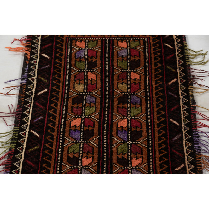 Antique One-of-a-Kind 1'8X3'3 Hand Knotted Area Rug