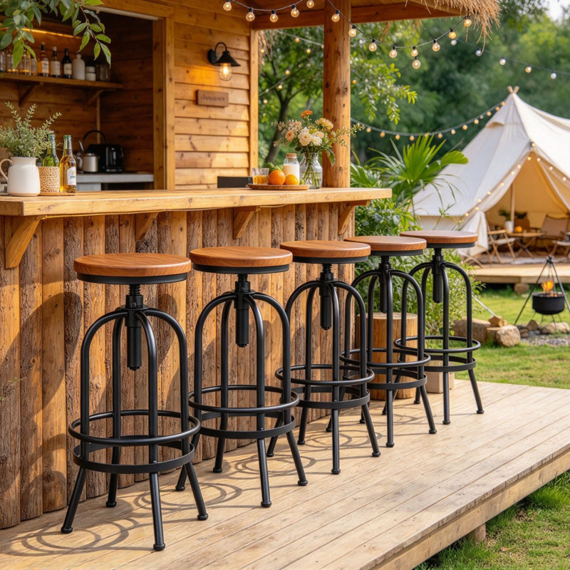 Tabouret de bar Dennel, 4