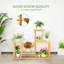 Support pour plante en bambou Arvile