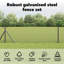 Vidaxl Welded Wire Fence With 7 Posts Steel-114858297-114858303