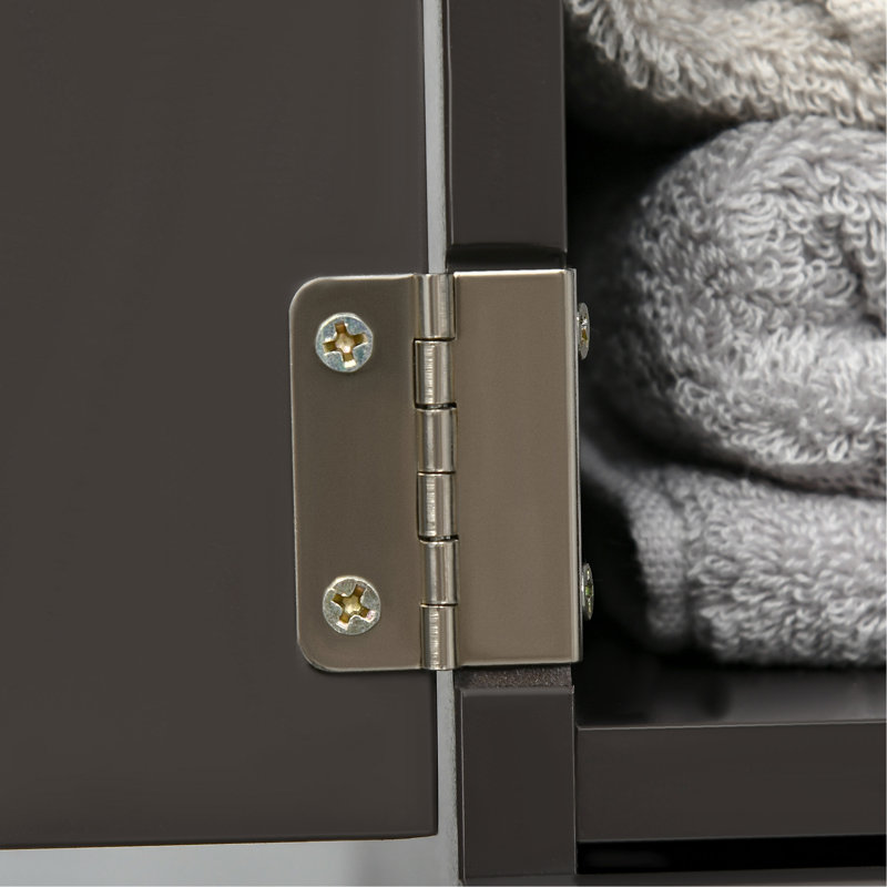 Versatile Freestanding Bathroom Storage Cabinet With Multiple Compartments For Organizing Essentials, Brown