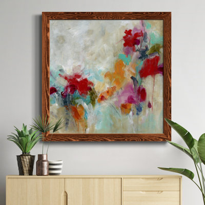 " Boho Cacti I " Painting Print