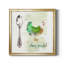 Golden Cuisine Chicken - Reproduction d'art graphique sur toile encadrée-684139071-684139056