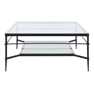 Genevieve Glass Top Single Coffee Table