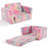 1-Piece Full Sponge Kids Single Folding Sofa Bed With Luminous Feature