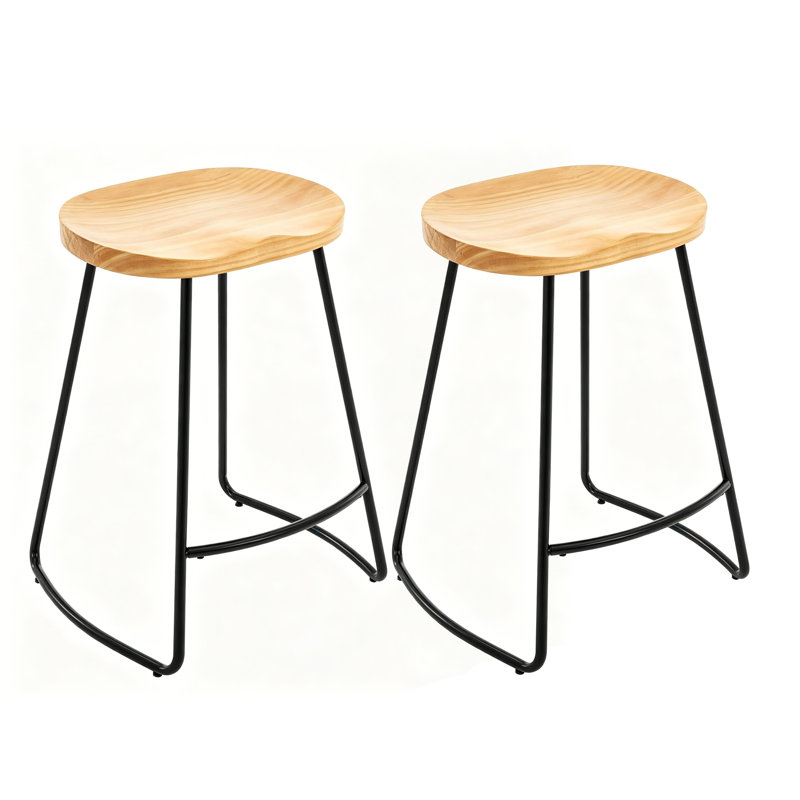 Tabouret de bar 24 po Korella, Natural