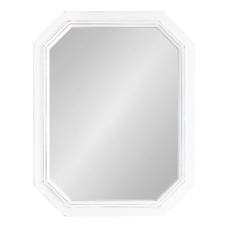 Colman Engineered Wood Flat Mirror, White