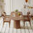 Brown Oval Solid Wood Dining Tables-611045379