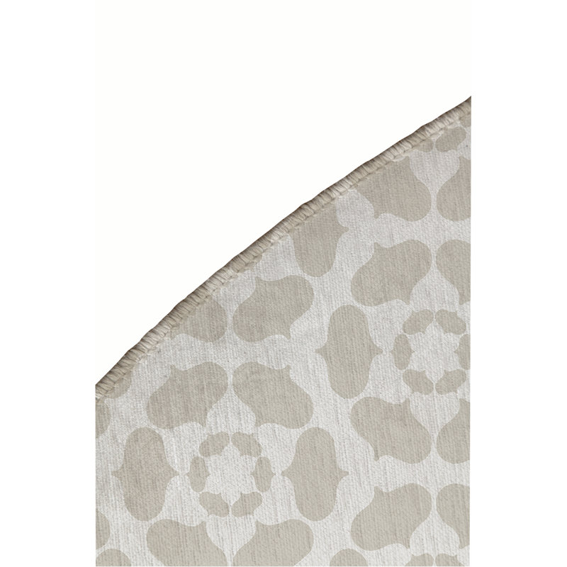 Cleo Outdoor Rug, Round 5'