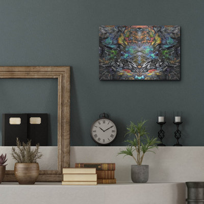 Bungalow Rose 'Evolution' by Pedro Gavidia, Metal Wall Art,