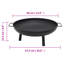 Aziah Fire Pit Steel-702041464-702041413