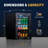 Newair 90 Can Freestanding Beverage Fridge in Onyx Black, Compact with Adjustable Shelves and Lock