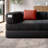 78.7’’Gray Living room Loveseat Sofa，5-in-1 Foldable Convertible Sofa Bed Assembly-Free, Upholstered Boneless Couch，Queen Modular Floor Futon Black Couch，Compact Compressed Packaging Ideal for Apartments, Bedrooms, and Lounges-627396697