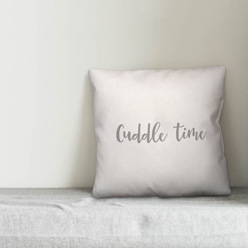  Coussin Cuddle Time, Blanc, Coussin et housse de coussin