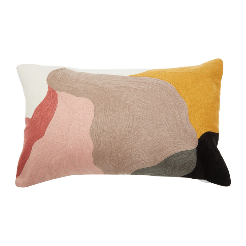 Dequisha Abstract Rectangular Cushion