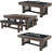 Danville 3 in 1 multi-game table