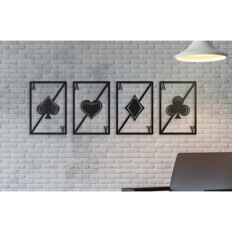 Handmade Entertainment Wall Decor on Metal