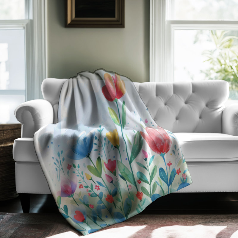 Throw Blanket, 60" L x 50" W