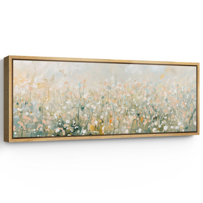 Art floral abstrait vert, images murales de salon, impression numérique sur toile giclée sur toile