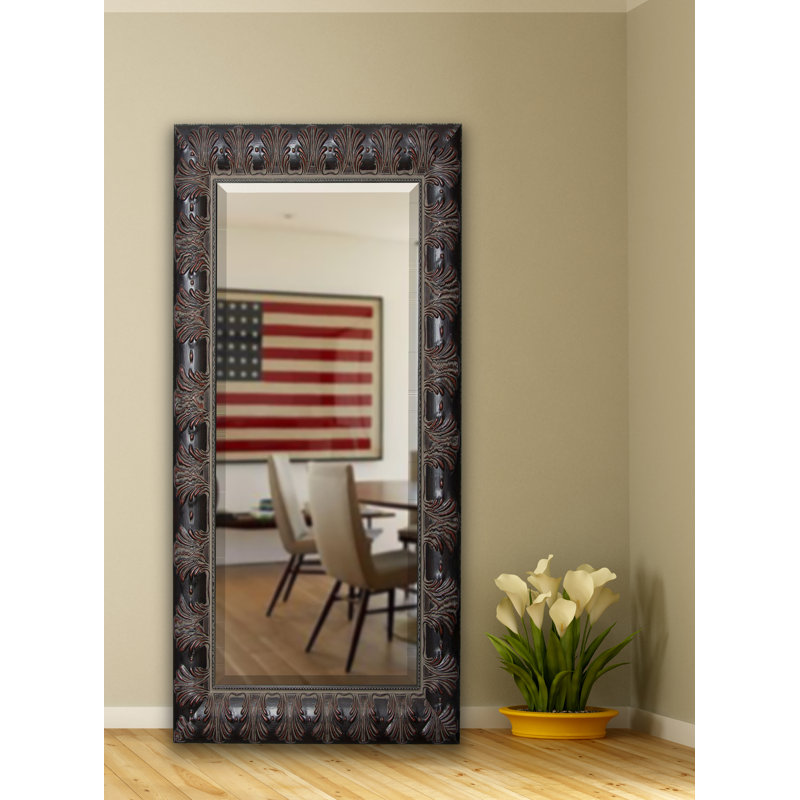 Solid Wood Frame Leaning Mirror